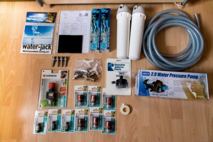 Material Inline-Filterbau