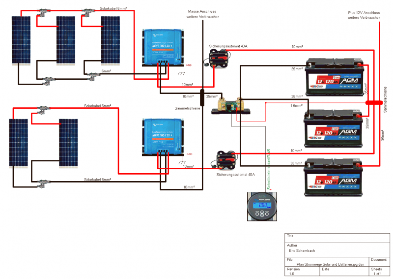 Wunderbar Solaranlage Anschließen Anleitung Fotos