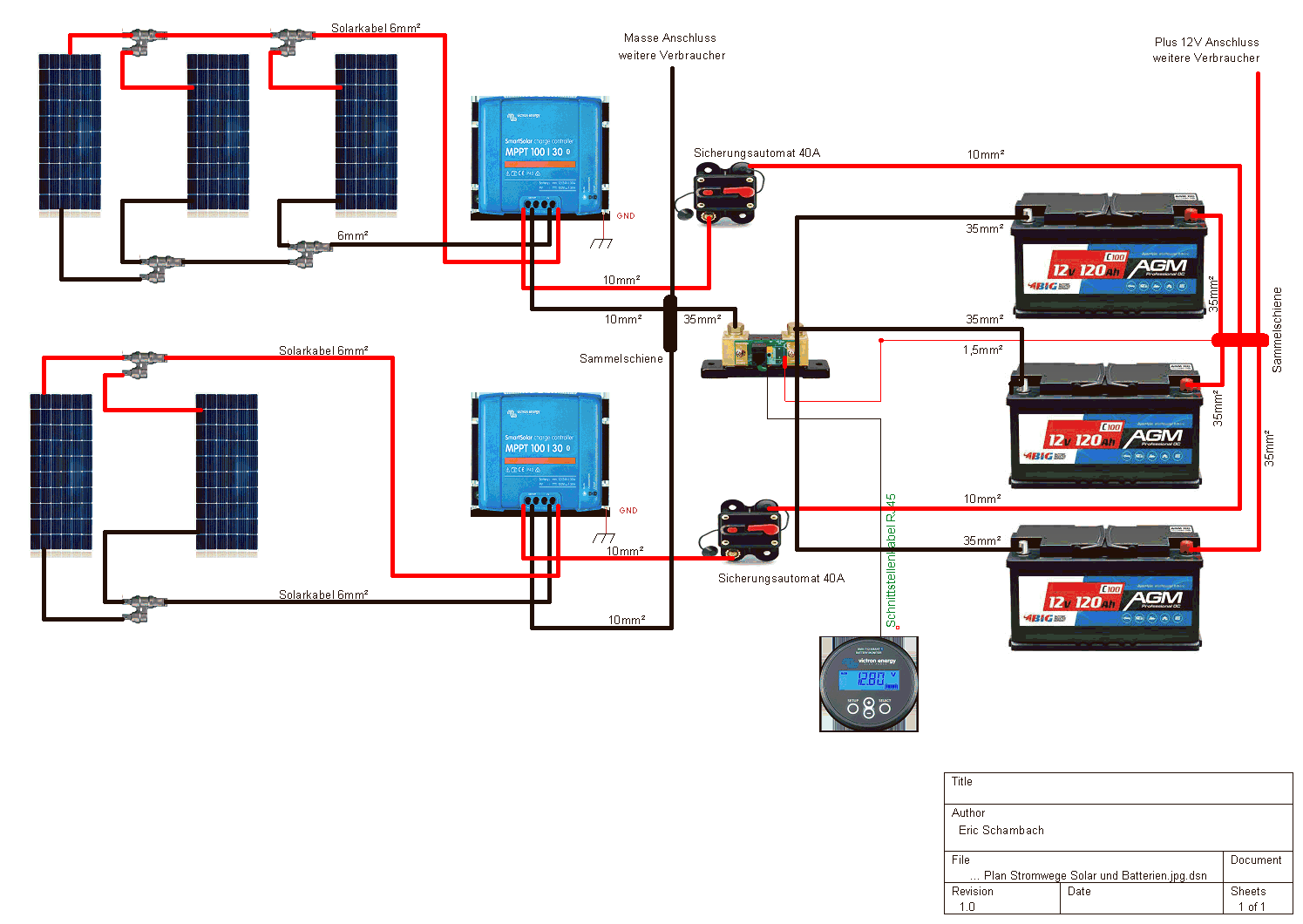 Pv Anlagen Schaltplan Solaranlage Richtig Anschlie en Anleitung 2023 