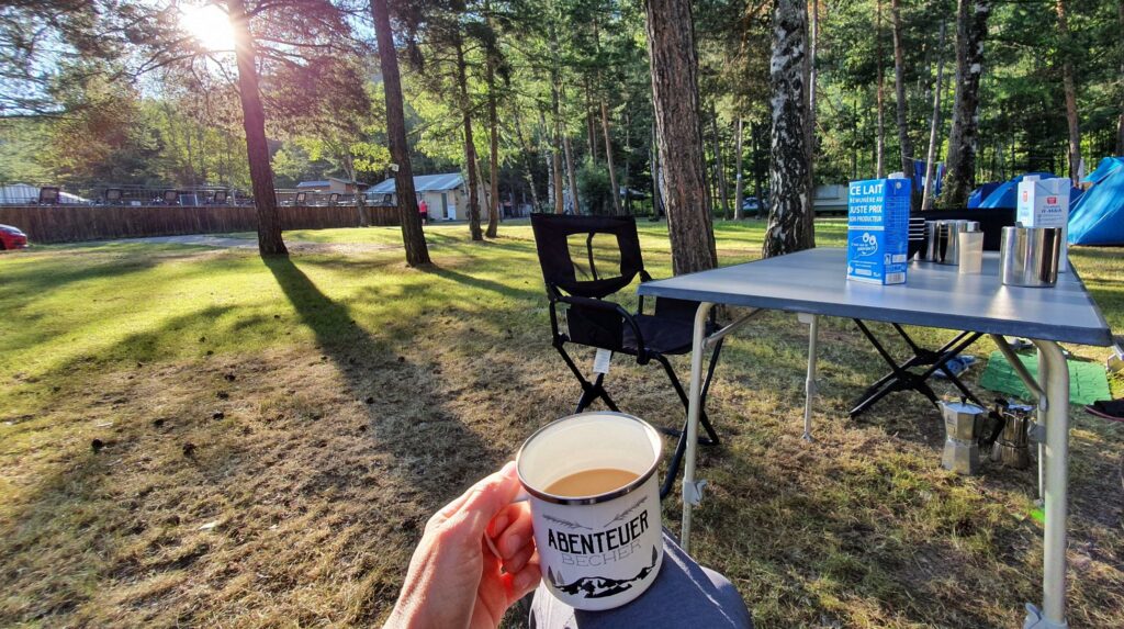 Camping Kaffeemaschine
